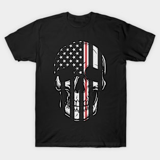 Nurse Thin Line Flag T-Shirt